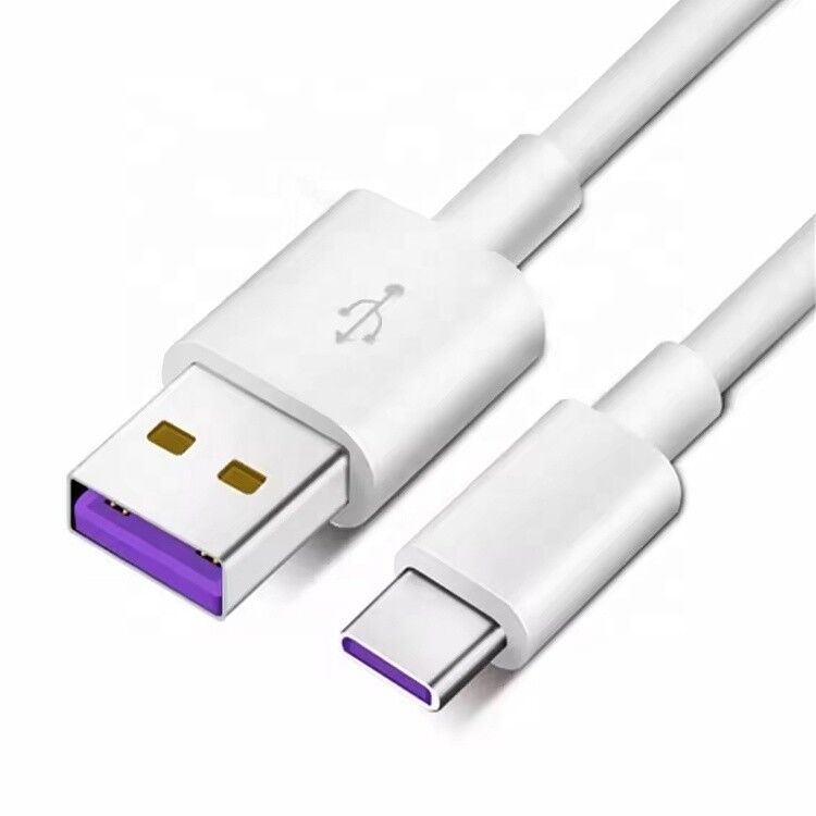High Quality 1M 2M 5A Fast Charging USB to Type C Data Charger Cable for Huawei Android Phone