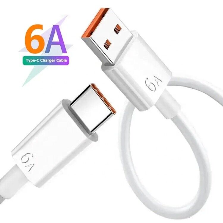 Super Fast Charging 6A Type C USB Data Charger Cable fo Mobile Phone
