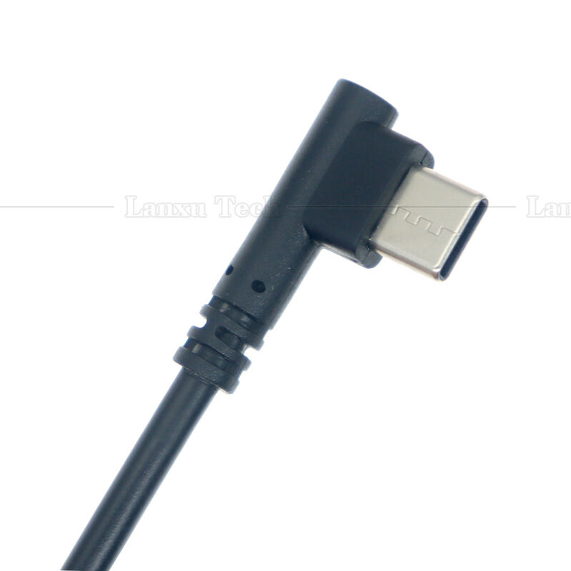 High Quality 90 Degree Right Angle USB to Type C  Data Charger Cable for Phone Tablet Camera