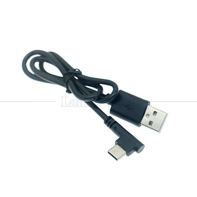 High Quality 90 Degree Right Angle USB to Type C  Data Charger Cable for Phone Tablet Camera
