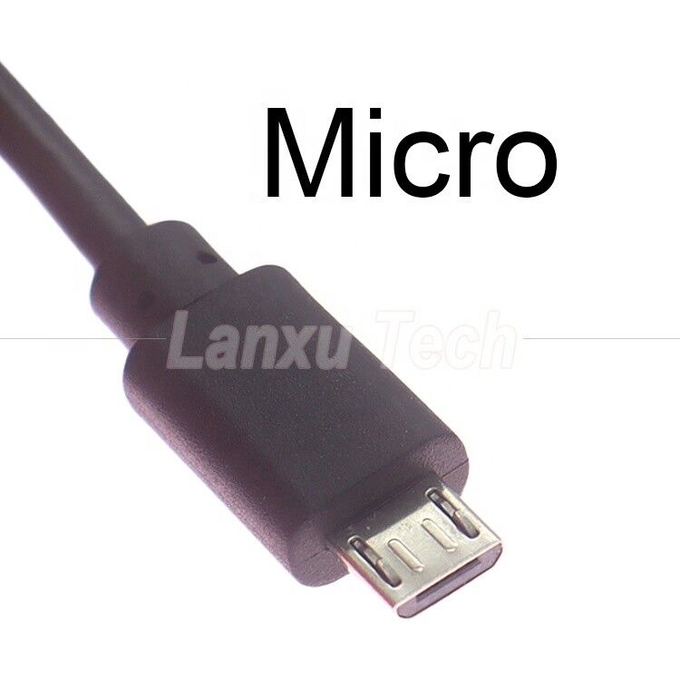 50cm 1M 2M 1A 2A Charging V8 Micro to USB Data Charger Extension Cable