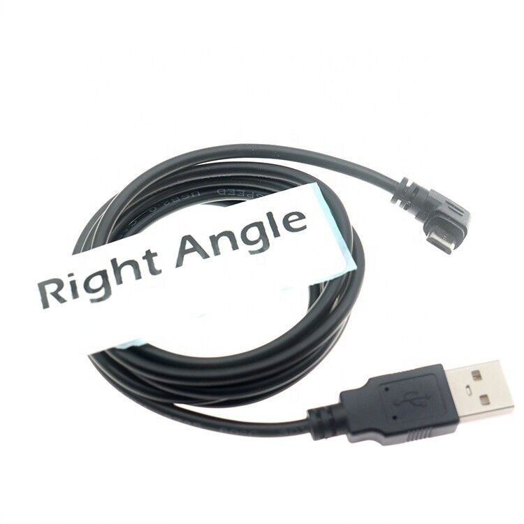 Customization 1m 2m 3m 90 Degree Right Angle Micro B V8 Connector to USB Extension Data Charger Cable
