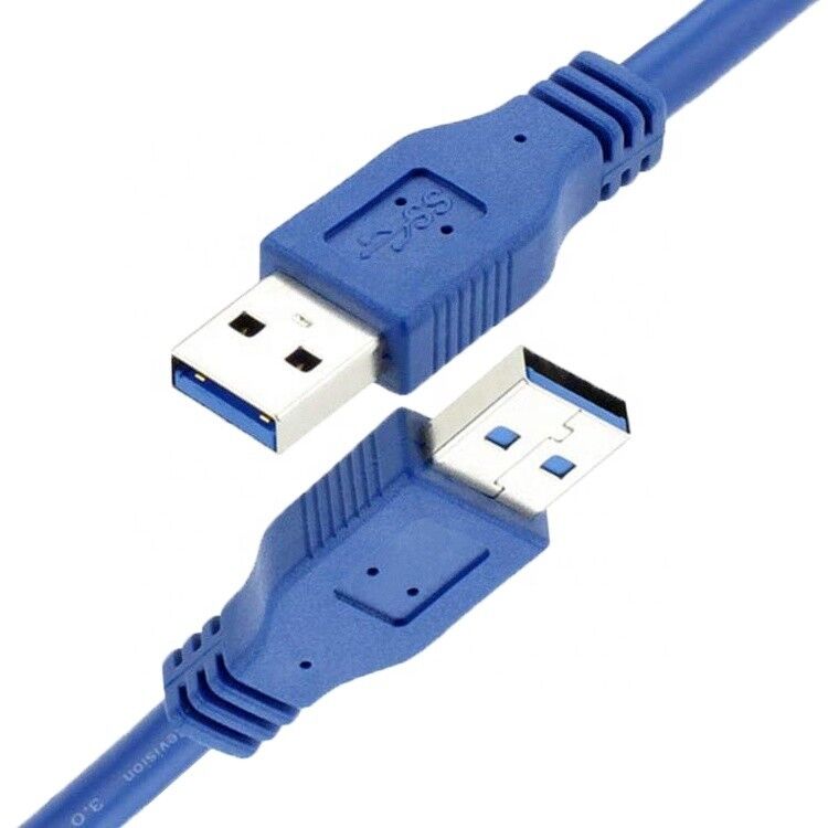 High Speed 5Gbps 1M 3M USB3.0 A Male to A Male USB 3.0 Extension Data Cable for PC Modem Printer