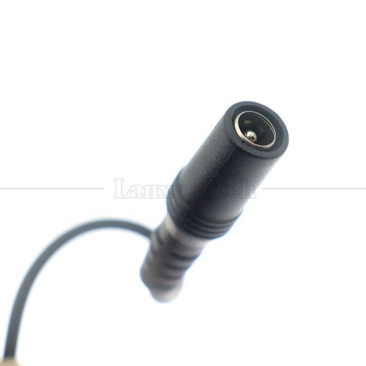 Customized DC Female Barrel Jack Plug 5.5x2.1mm Connector to Open Tinned Pigtail Wire Cable for Led Light