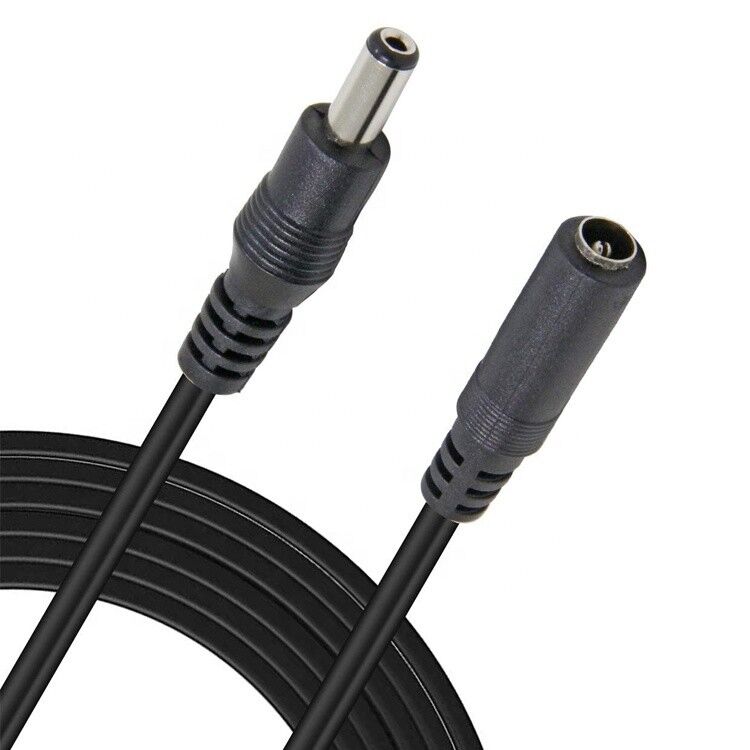 Male to Female 5.52x1 5.5x2.5 3.5x1.35 4.0x1.7mm DC Power Extension Cable for CCTV Camera LED Light