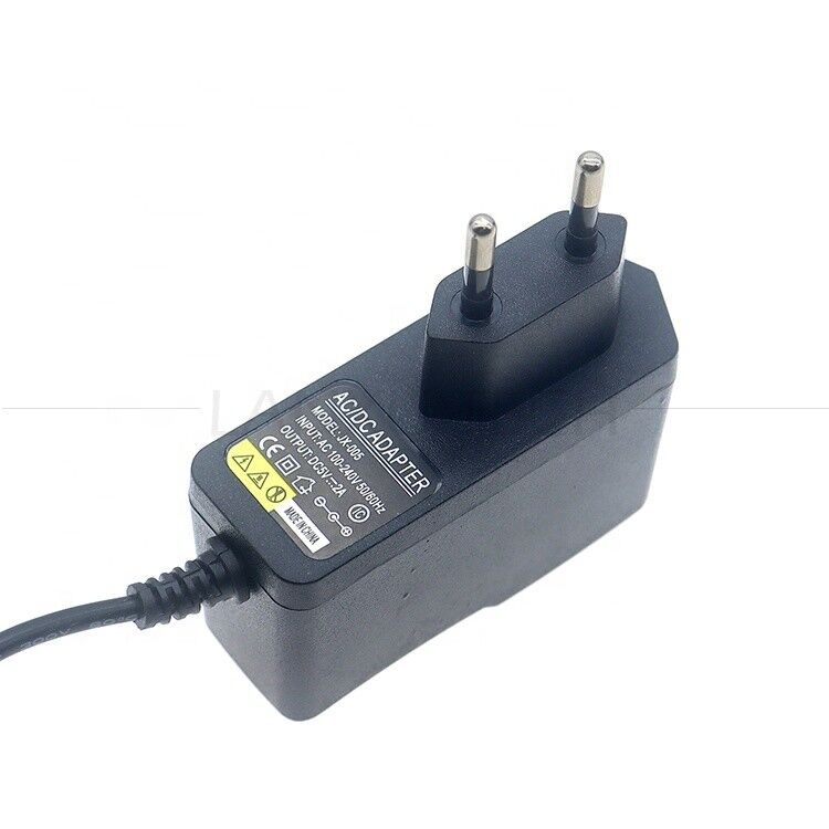 Universal EU US UK AU Plug AC to 12v 9v 5v 1A 2A DC 5.5x2.1mm 2.5mm Jack Power Supply Converter Adapter