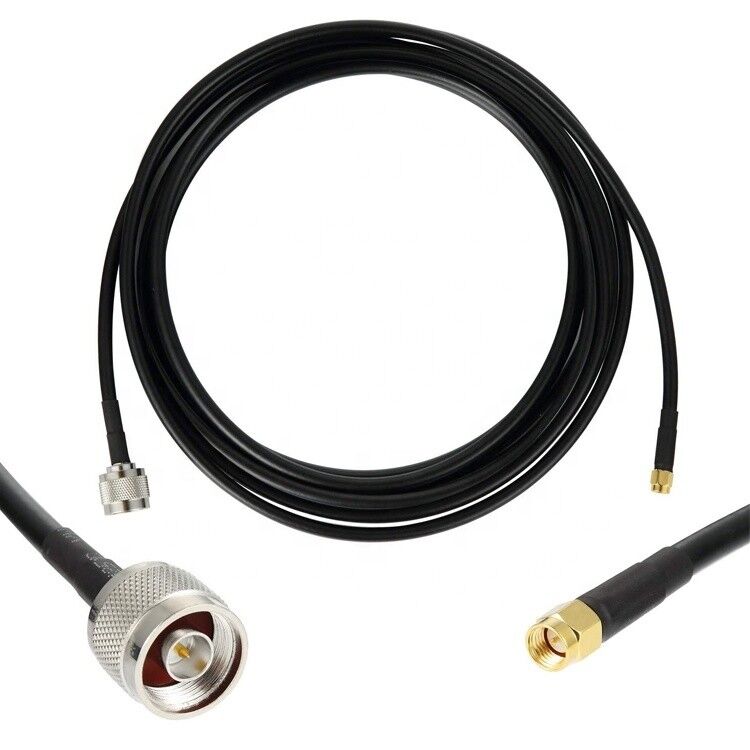 Custom Antenna SMA Male to N Type Pigtail RF Coaxial Extension Cable for GPS Wifi Antenna