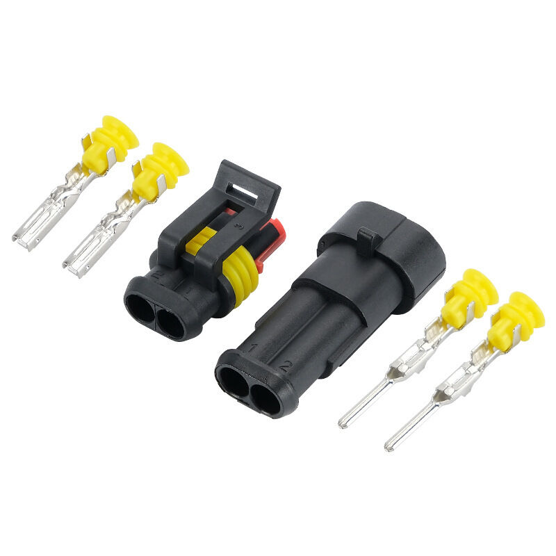 1.5 Series Waterproof Automotive 1 2 3 4 5 6 7 8 Pin Connector AMP Socket Plug Connector
