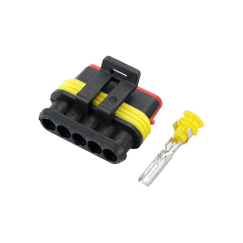 1.5 Series Waterproof Automotive 1 2 3 4 5 6 7 8 Pin Connector AMP Socket Plug Connector
