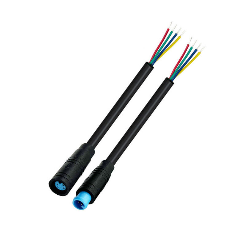 IP67 PI68 M6 M8 2 3 4 5 6 Pin Waterproof Cable for Outdoor Led Camera