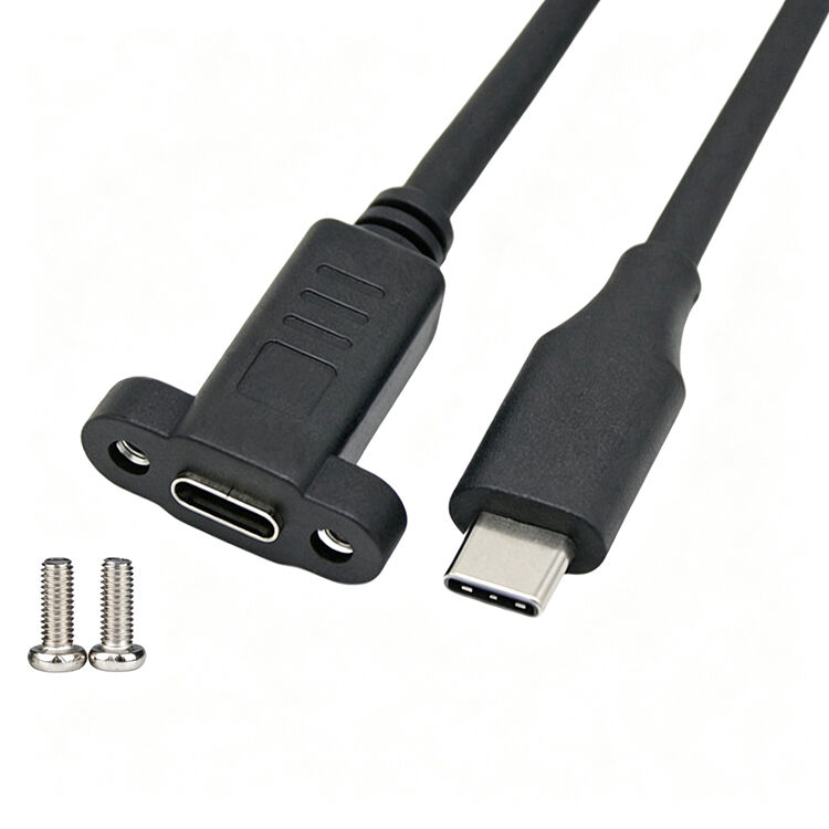 4K HD Video 60W PD Charging USB3.2 Gen2 Type C to Type C Data Cable for Phone Laptop
