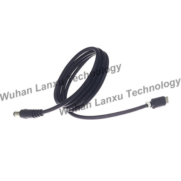 5V 9V 12V 15V 20V 3A PD Trigger USB Type C To DC 5.5x2.1mm 5.5x2.5mm Power Jack Charger Cable For Wifi Router Modem Projector Camera Laptop