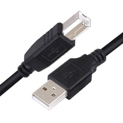 Cable de carga de datos de alta calidad 1M USB B macho a USB 2.0 A macho para impresora y escáner